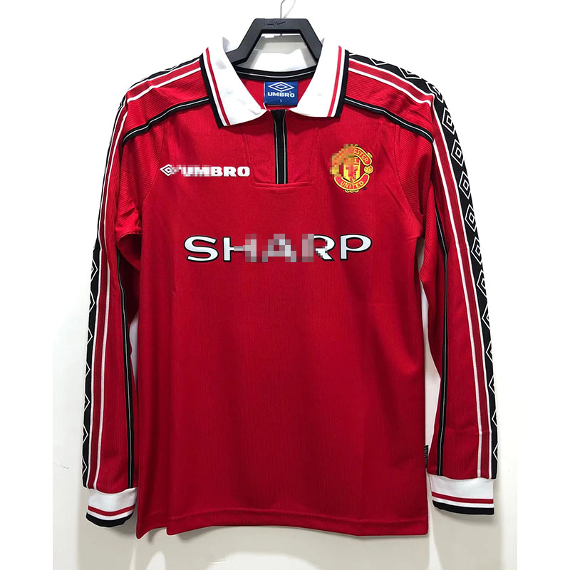 Camiseta Manchester United Home Retro 1998 ML
